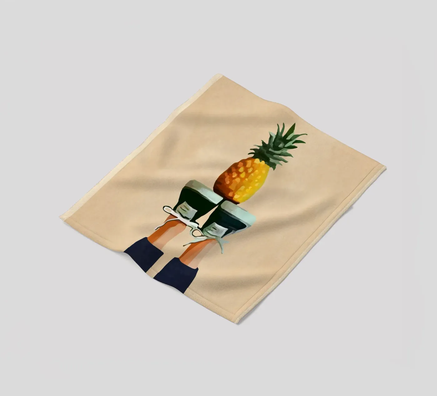 Pineapple fleecedeken van cityart