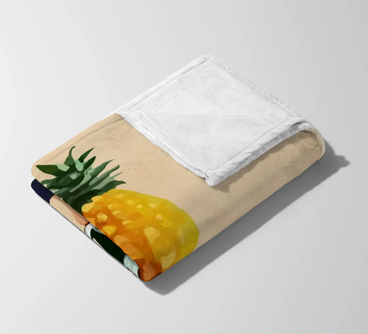 Pineapple Fleecedecke von cityart