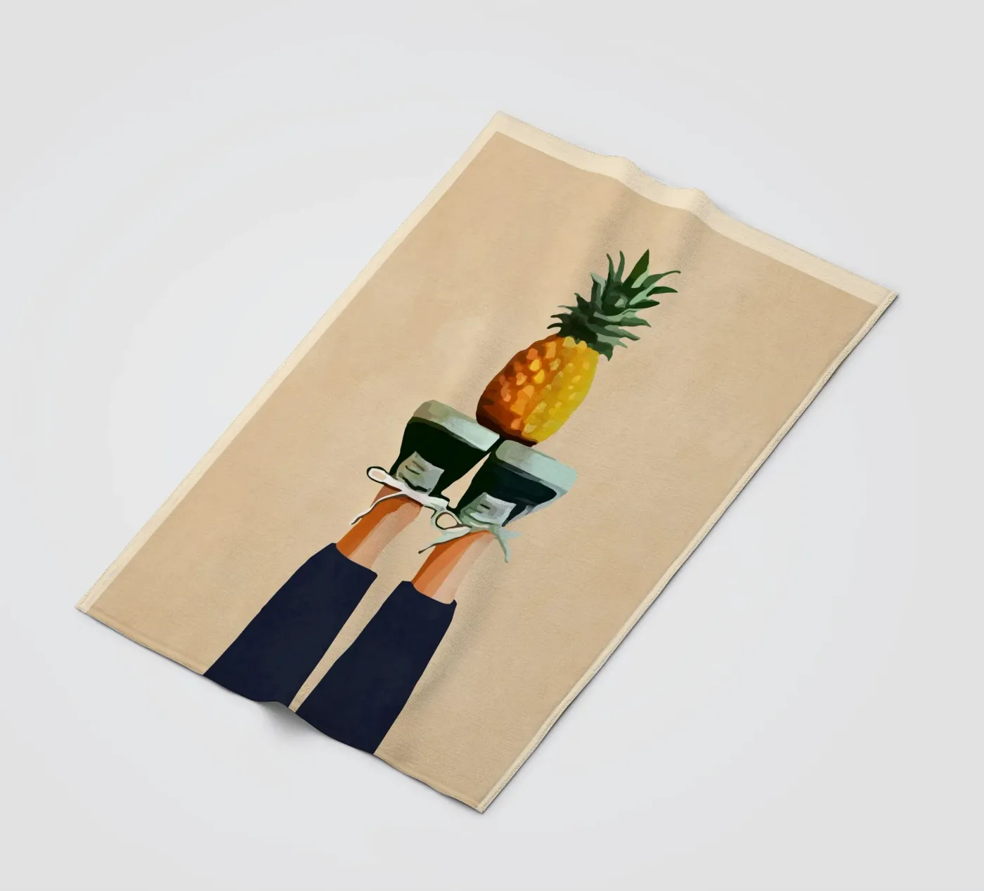Pineapple fleecedeken van cityart