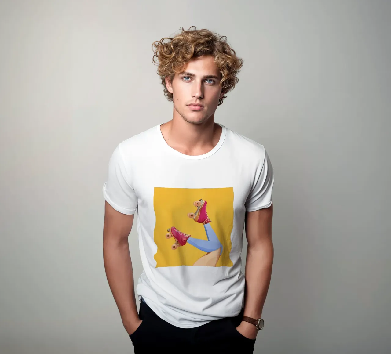 Rollerblades 1 t-shirt da cityart