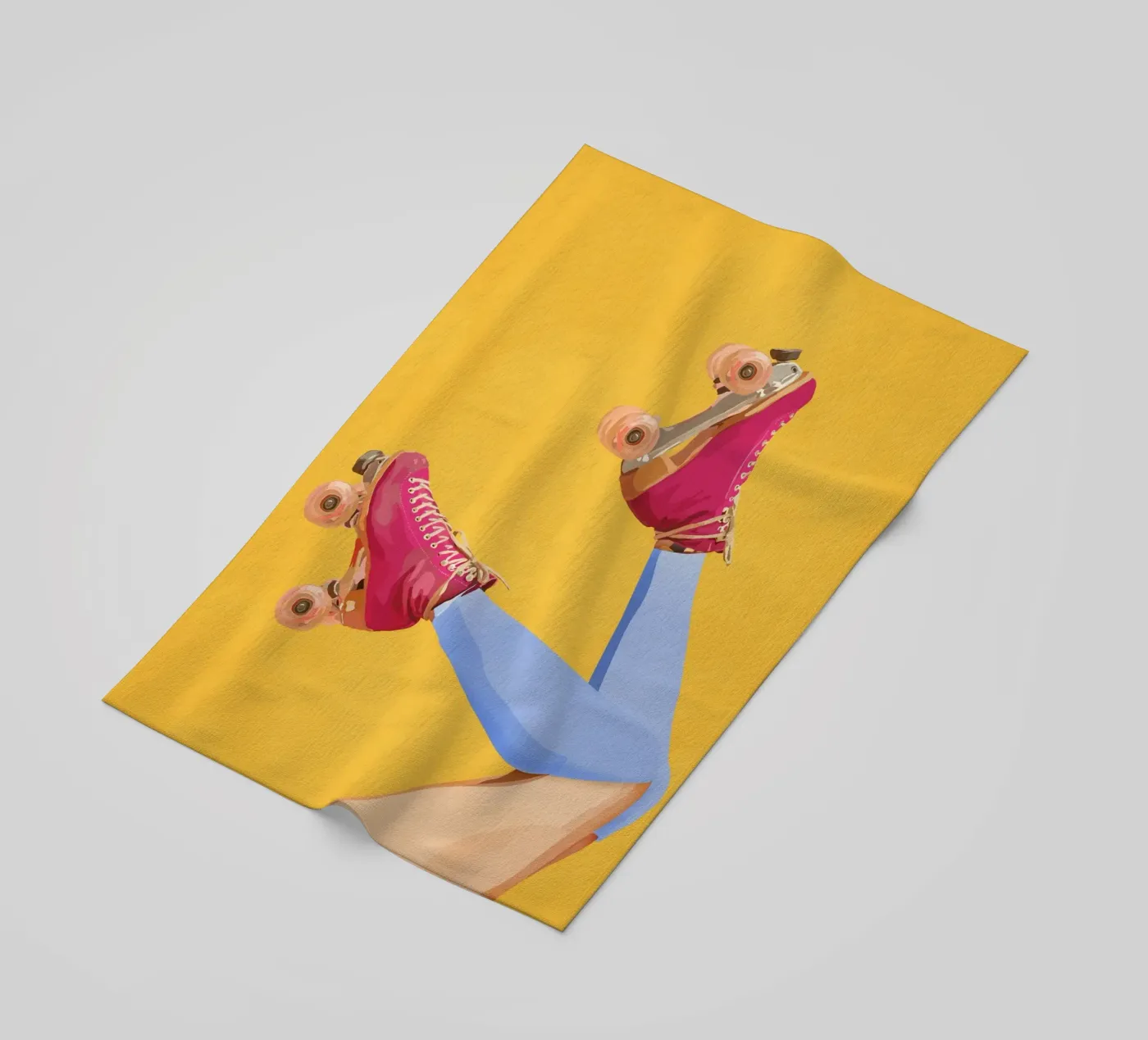 Rollerblades 1 telo mare da cityart