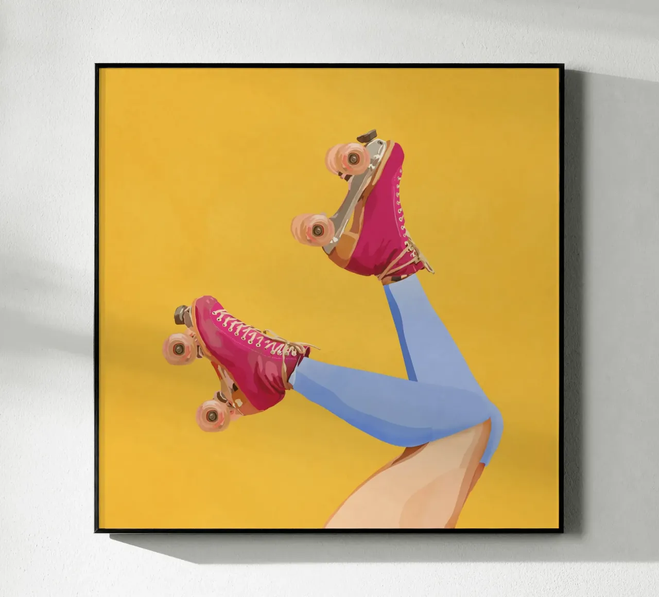 Rollerblades 1 plexiglass da cityart