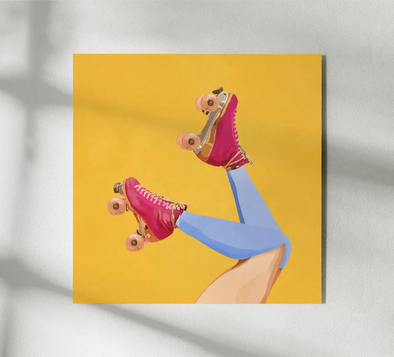 Rollerblades 1 plexiglass da cityart