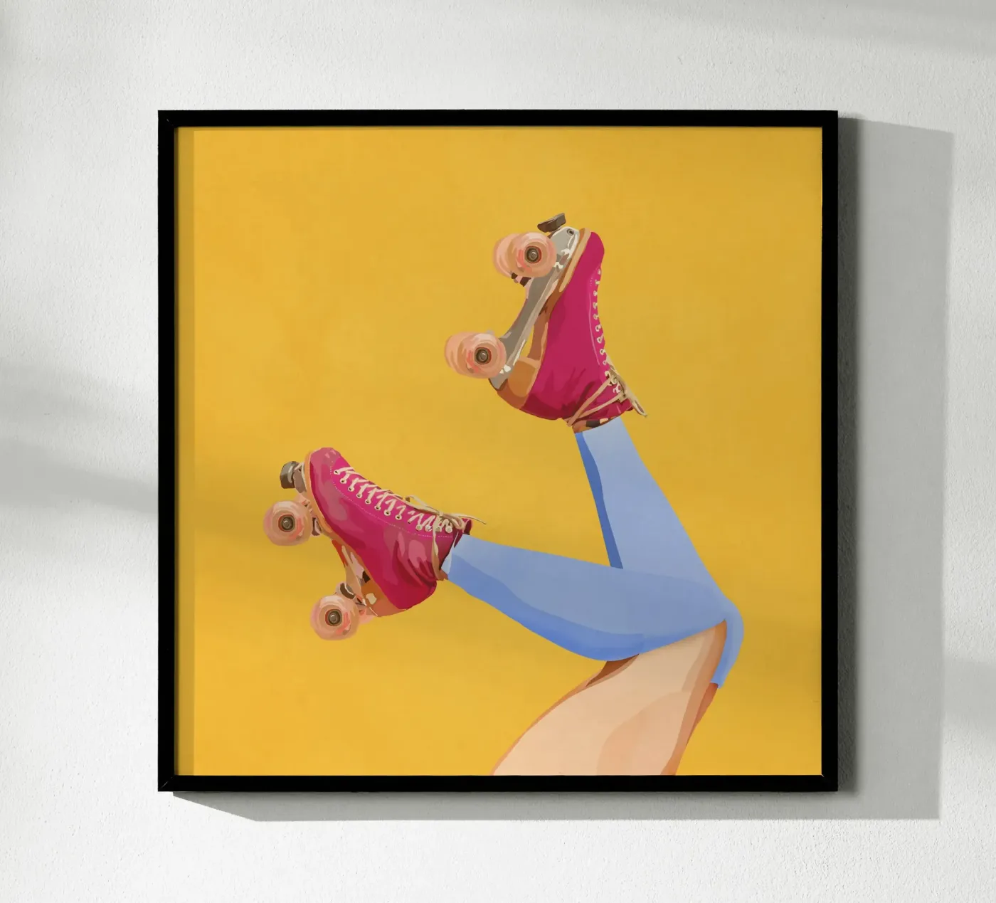 Rollerblades 1 poster by cityart