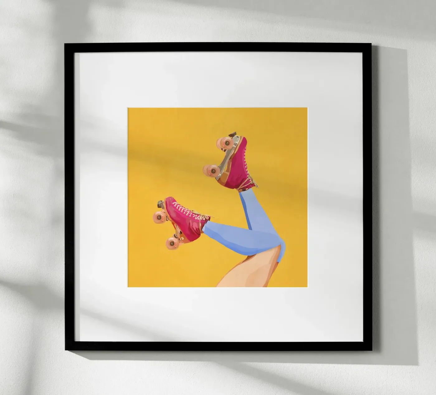 Rollerblades 1 poster by cityart