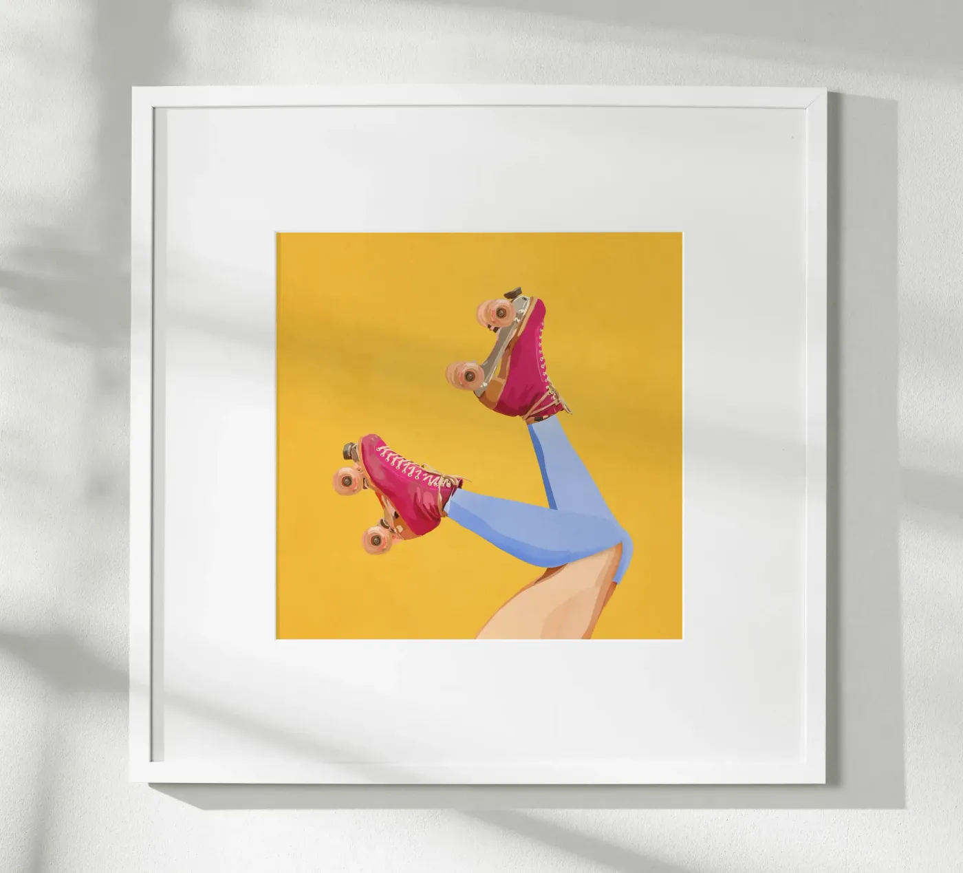 Rollerblades 1 poster by cityart