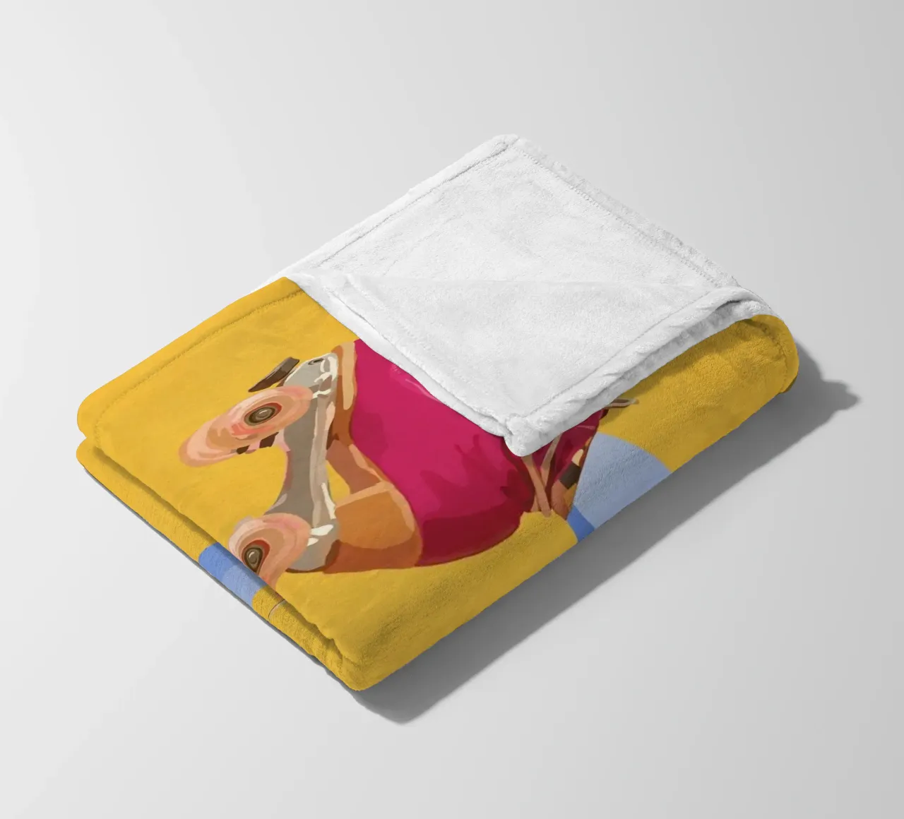 Rollerblades 1 coperta in pile da cityart