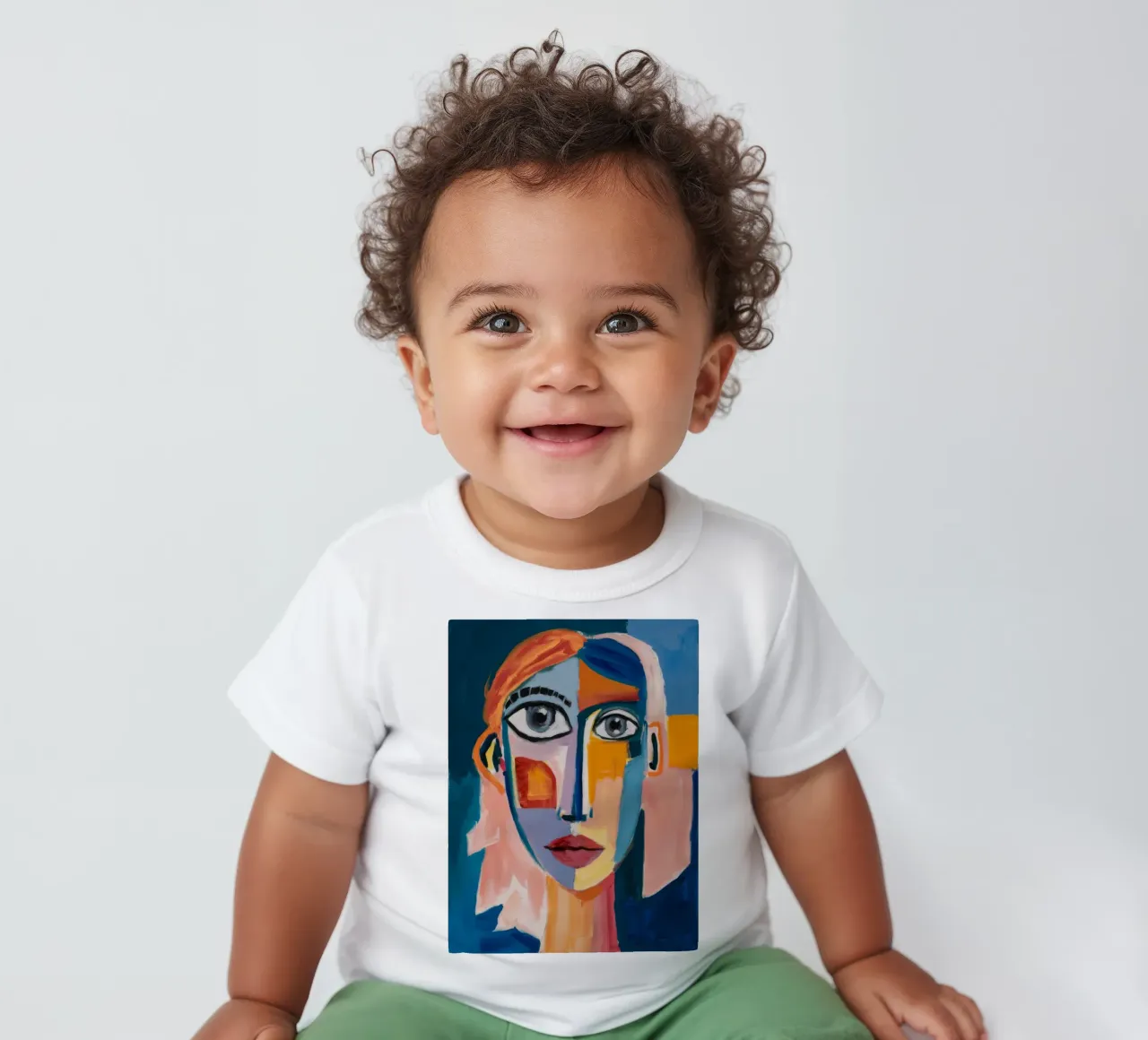 Bold Color Contrast baby t-shirt by Lunar Templar