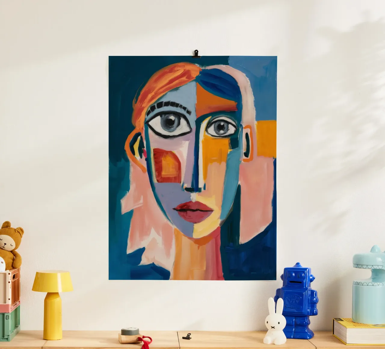 Bold Color Contrast poster by Lunar Templar
