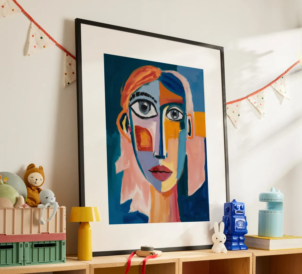 Bold Color Contrast poster by Lunar Templar
