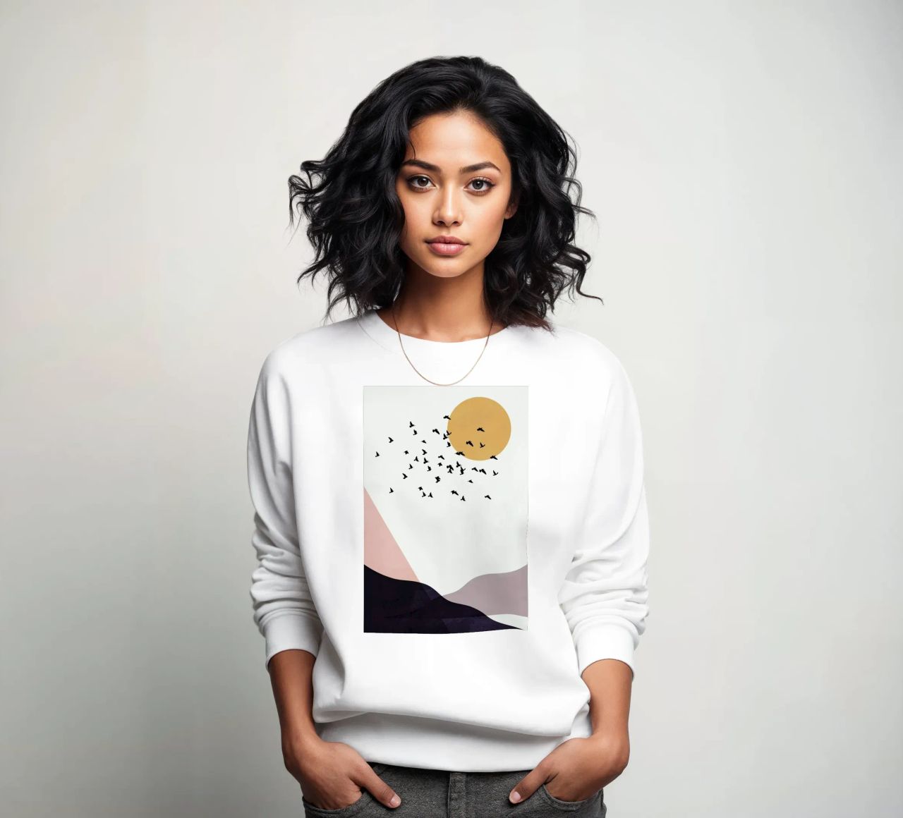 Flock Of Birds III sudadera de Pure