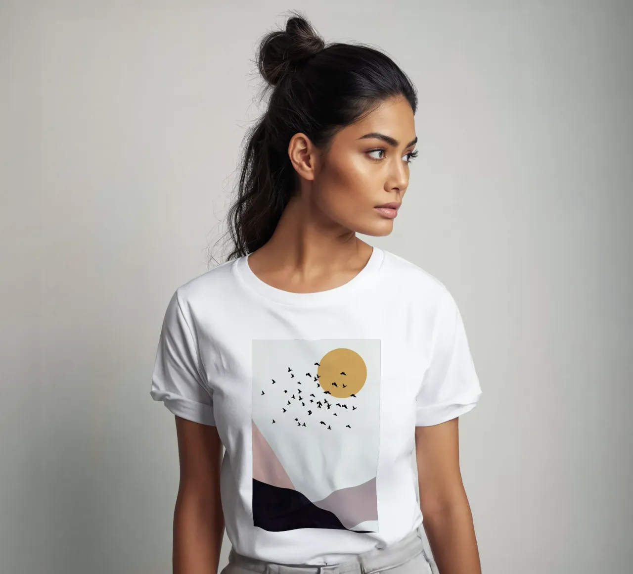 Flock Of Birds III t-shirt da Pure