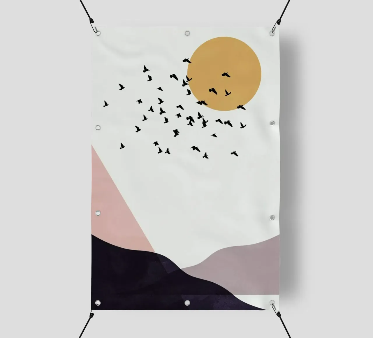 Flock Of Birds III pvc cover by Pure