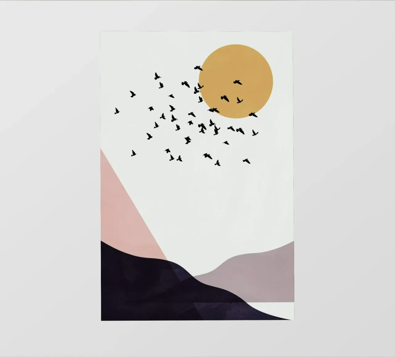 Flock Of Birds III pvc cover by Pure