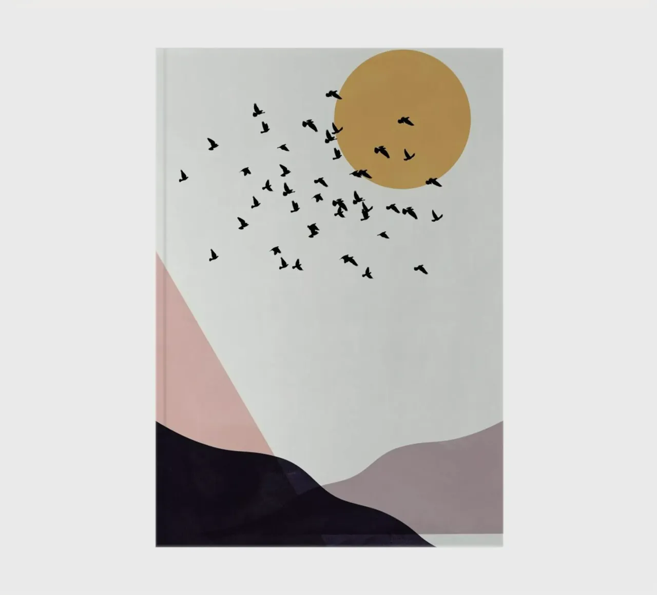 Flock Of Birds III notebook by Pure