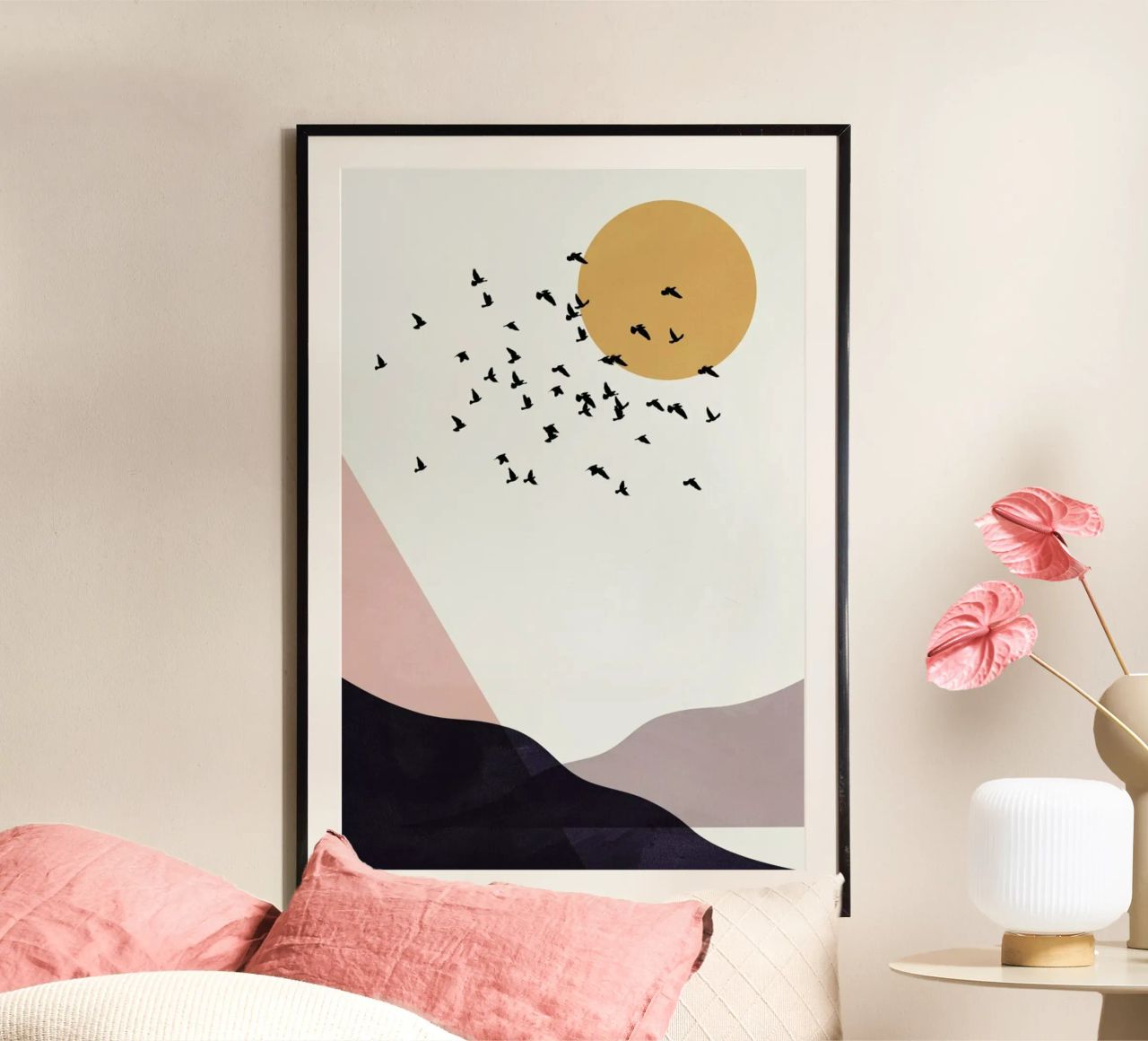 Flock Of Birds III poster de Pure