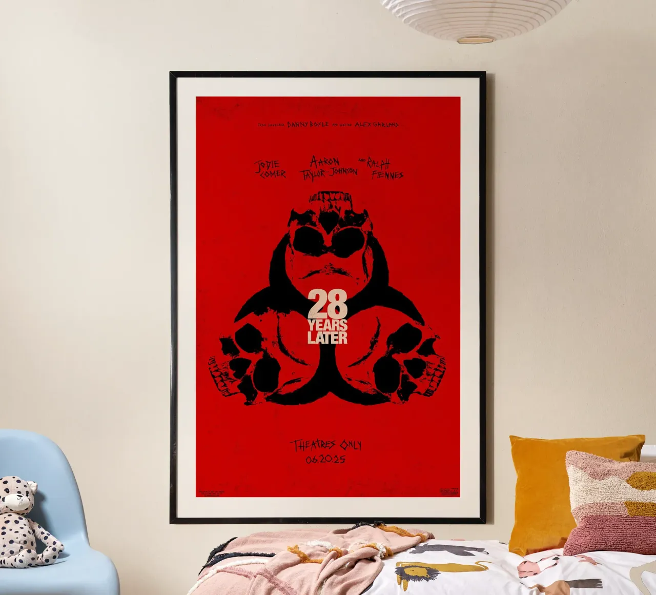 28 Years Later poster con telaio in plastica da Attaboy Dsgn