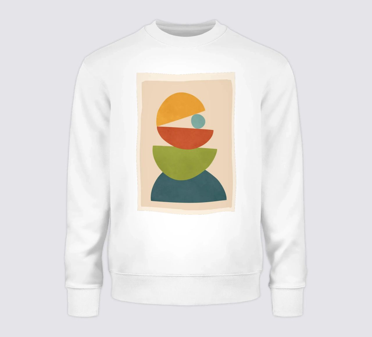 Minimal Balance – Abstract Forms I sudadera de Nadjaa