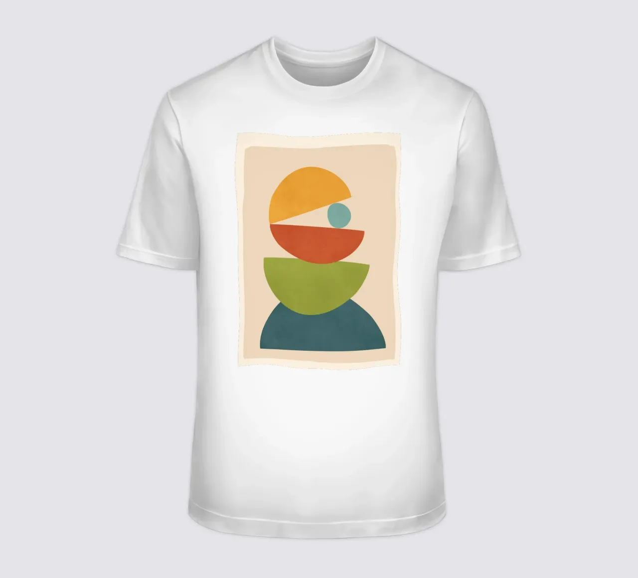 Minimal Balance – Abstract Forms I t-shirt da Nadjaa