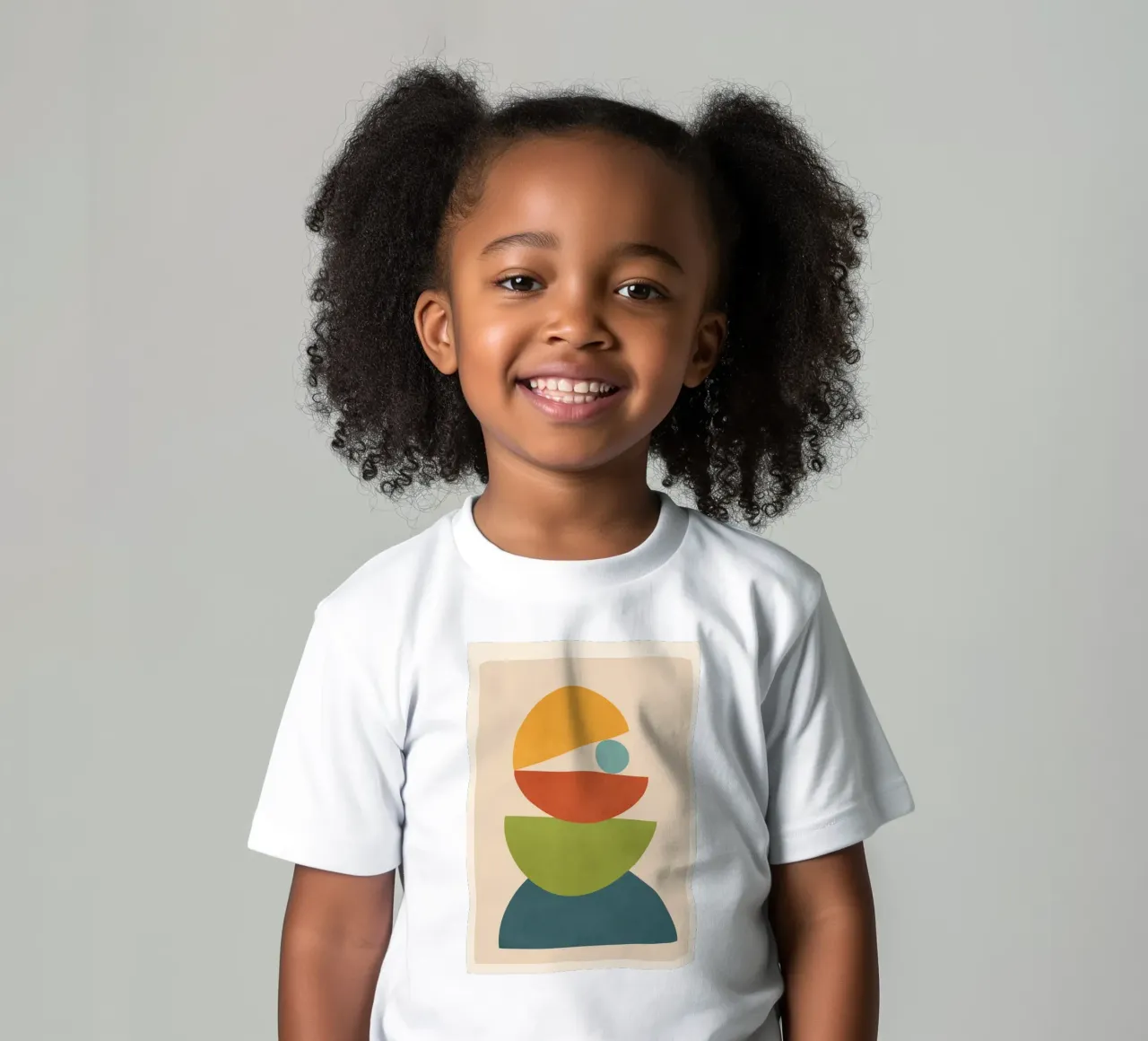 Minimal Balance – Abstract Forms I t-shirt bambini da Nadjaa