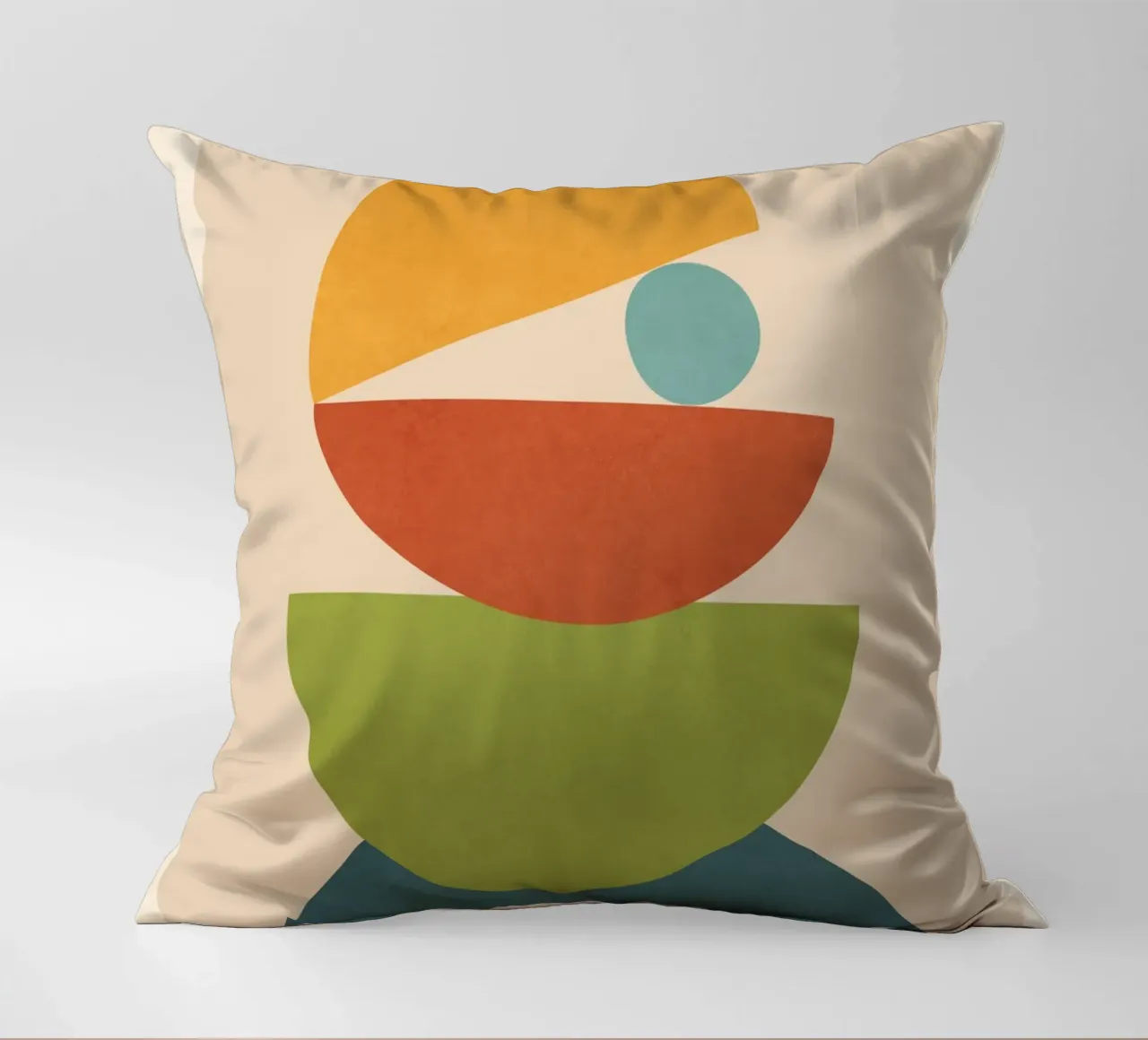 Minimal Balance – Abstract Forms I Kissen von Nadjaa