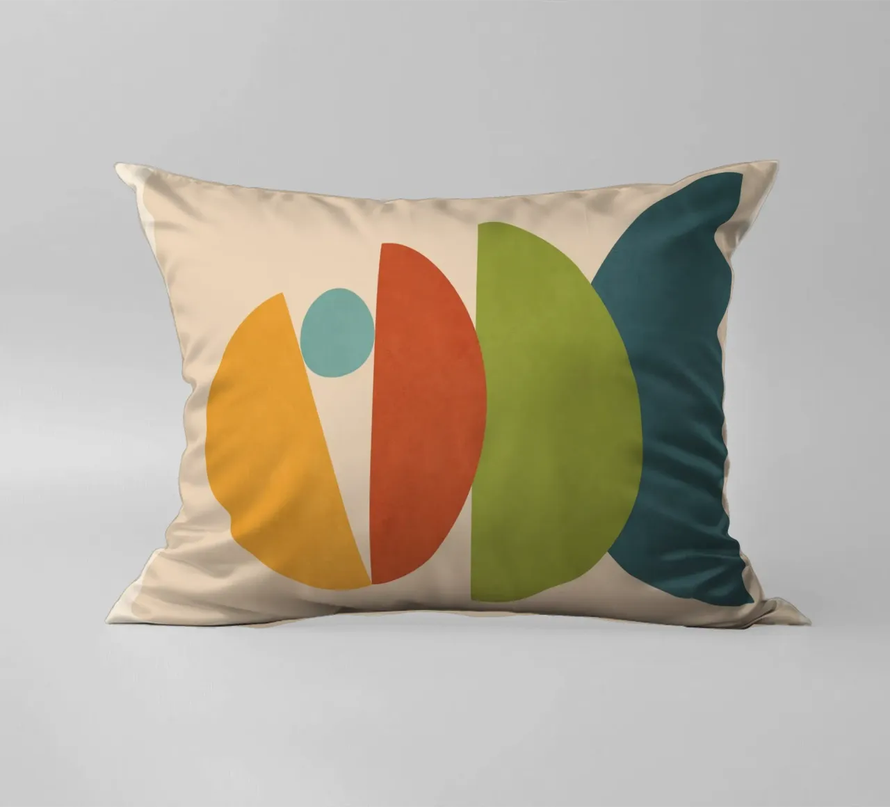 Minimal Balance – Abstract Forms I Kissen von Nadjaa