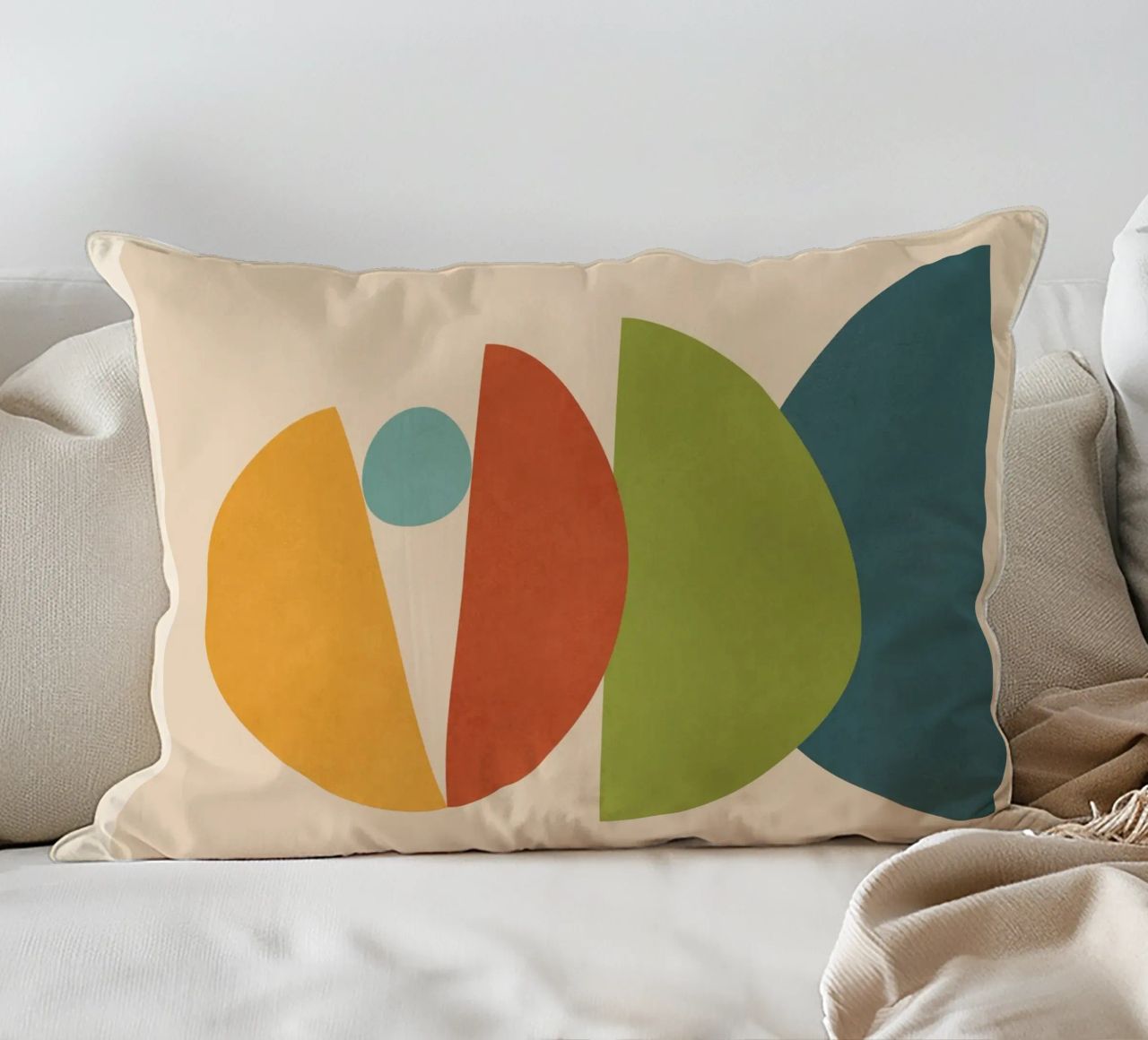 Minimal Balance – Abstract Forms I cuscino da Nadjaa
