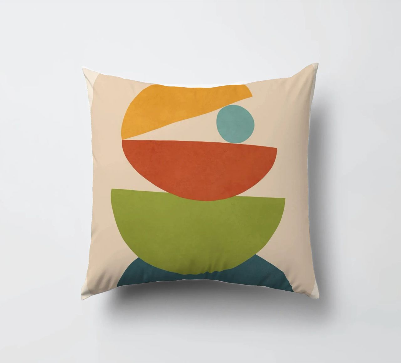 Minimal Balance – Abstract Forms I cuscino da Nadjaa