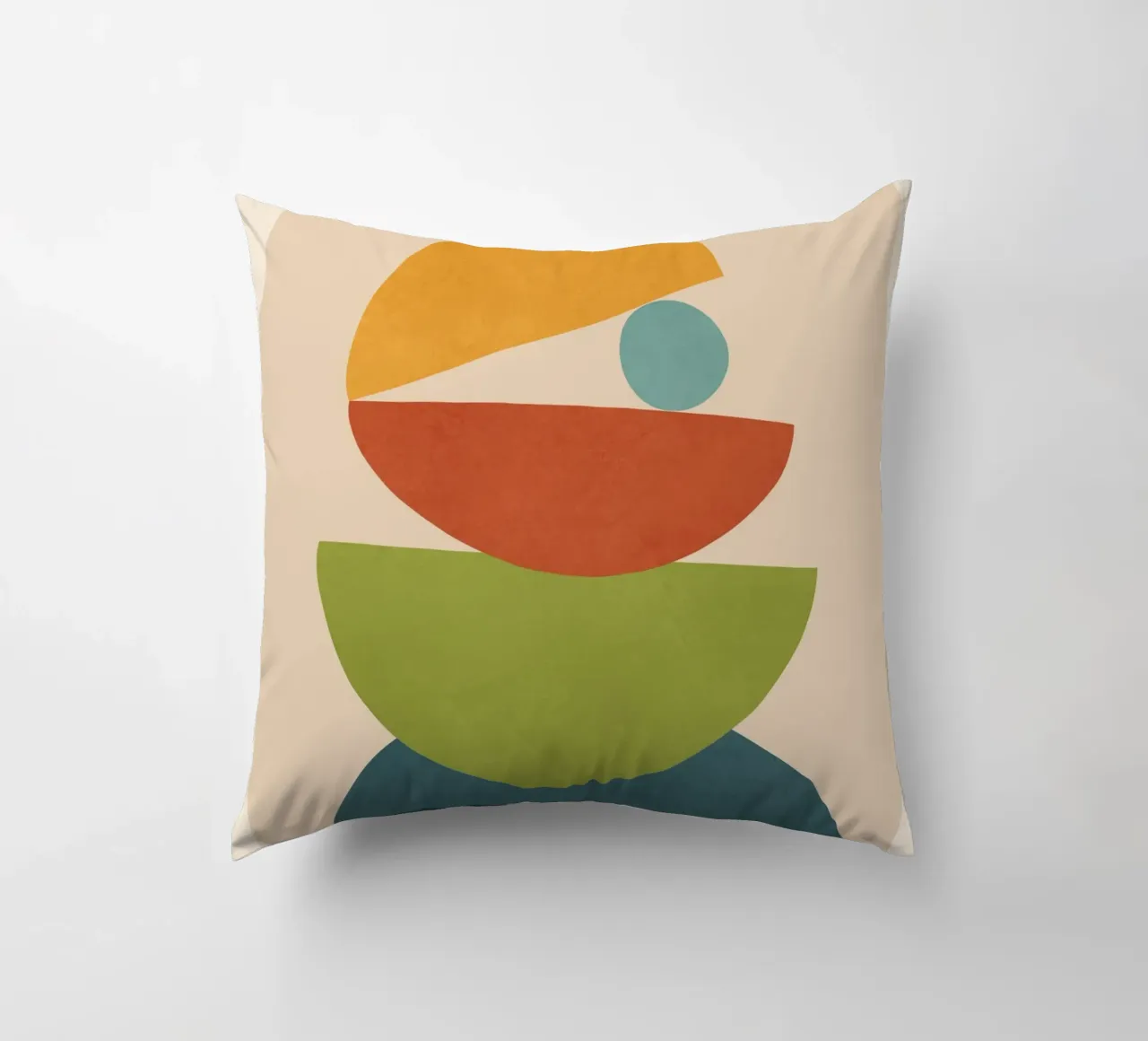 Minimal Balance – Abstract Forms I Kissen von Nadjaa