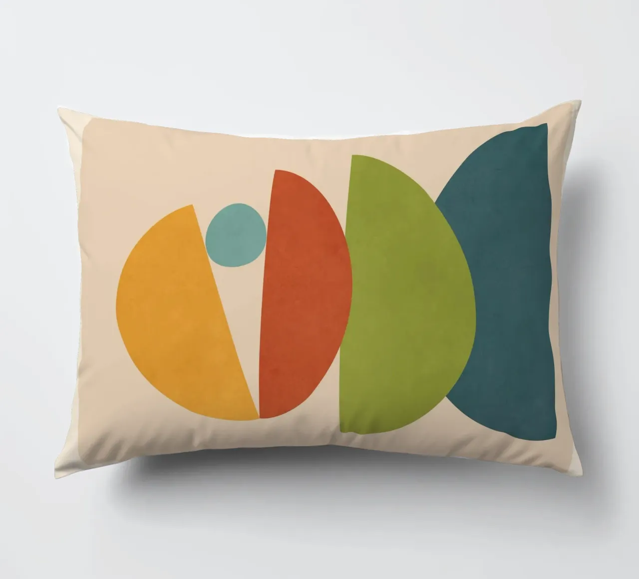 Minimal Balance – Abstract Forms I Kissen von Nadjaa