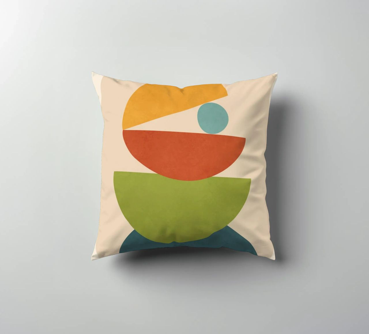 Minimal Balance – Abstract Forms I cuscino da Nadjaa
