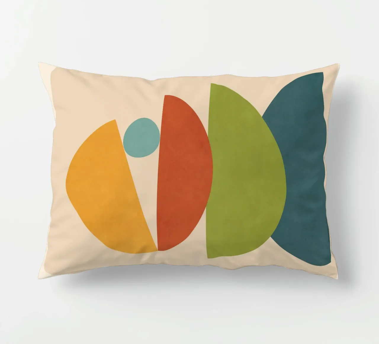 Minimal Balance – Abstract Forms I Kissen von Nadjaa