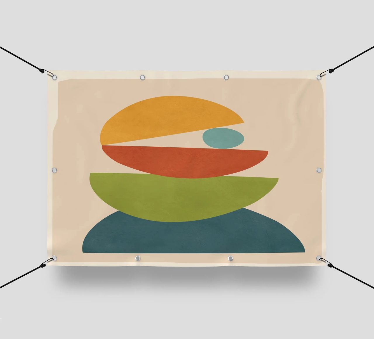 Minimal Balance – Abstract Forms I telo in pvc da Nadjaa