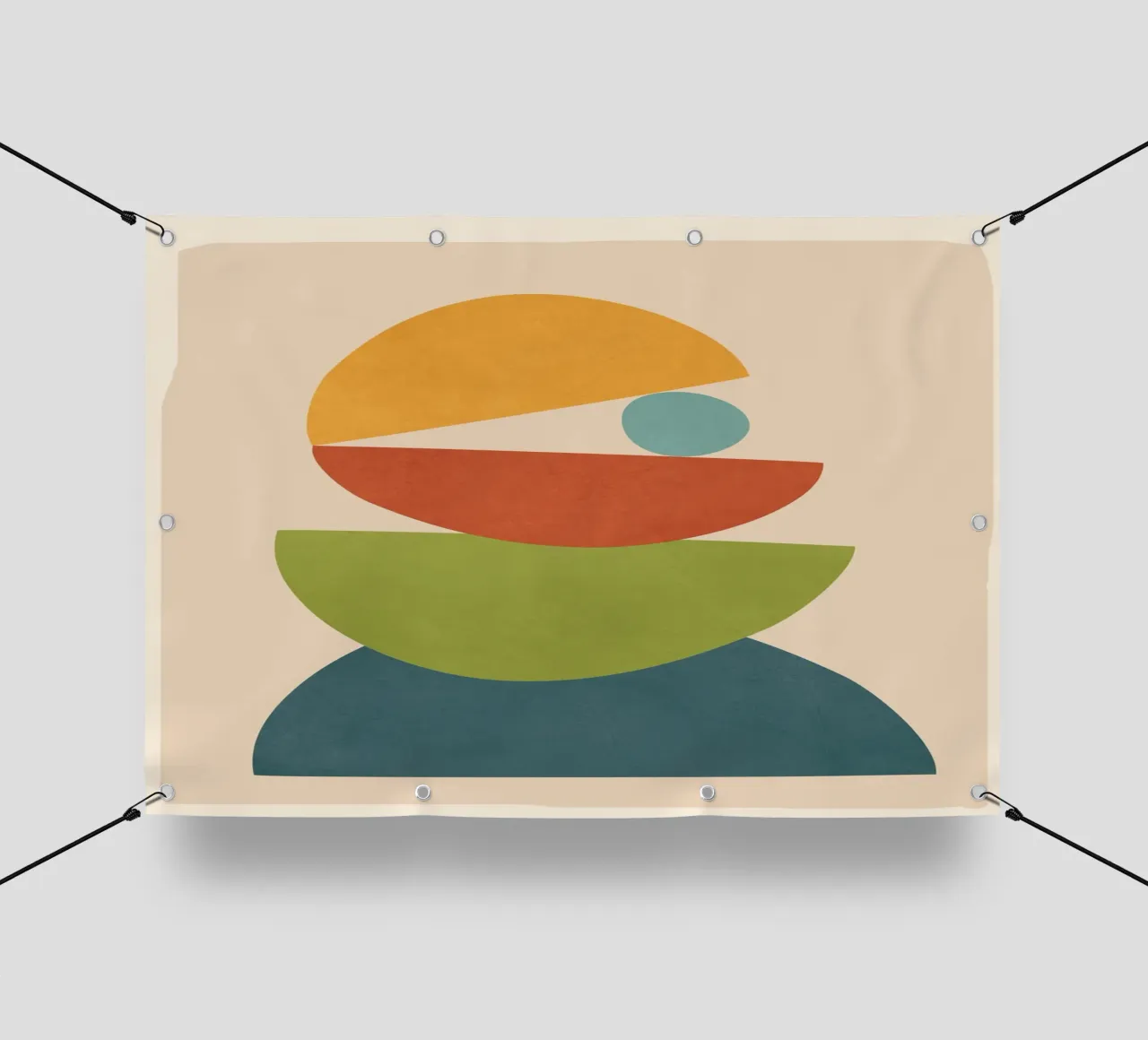 Minimal Balance – Abstract Forms I telo in pvc da Nadjaa