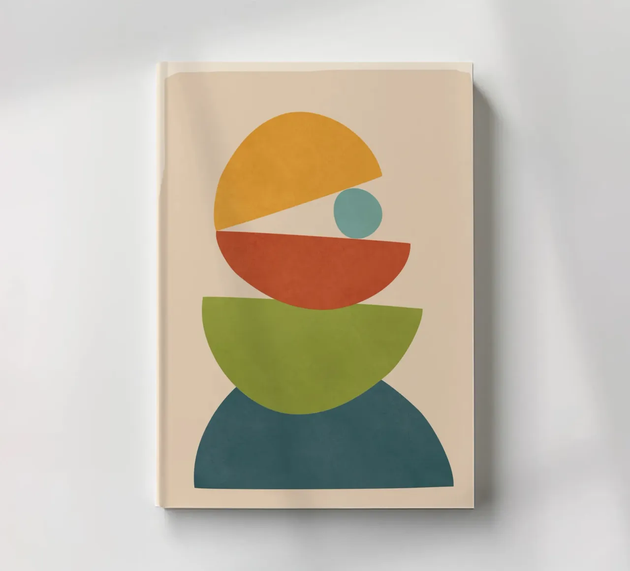 Minimal Balance – Abstract Forms I notitieboek van Nadjaa