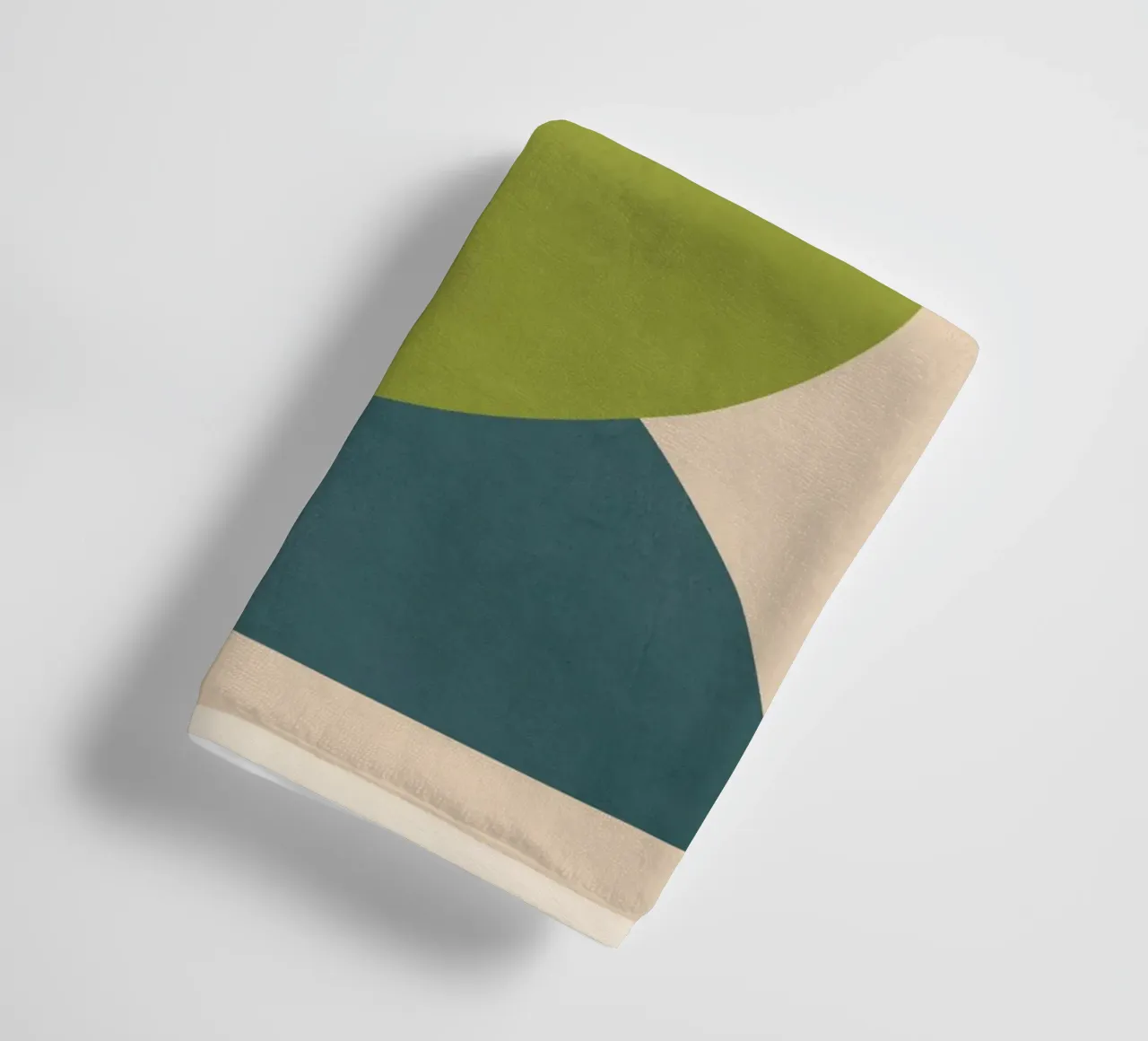 Minimal Balance – Abstract Forms I Handtuch von Nadjaa