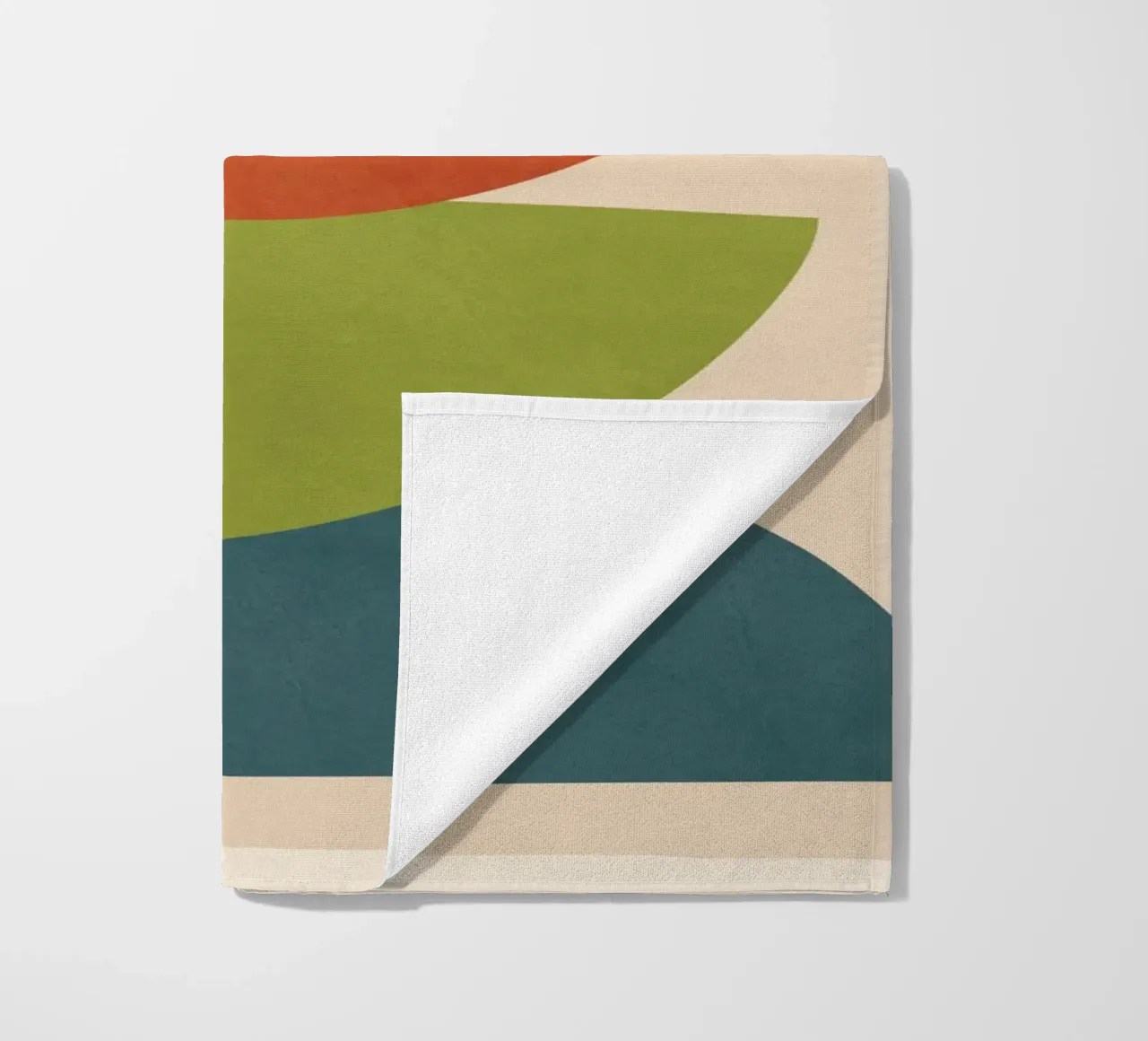 Minimal Balance – Abstract Forms I serviette de plage de Nadjaa