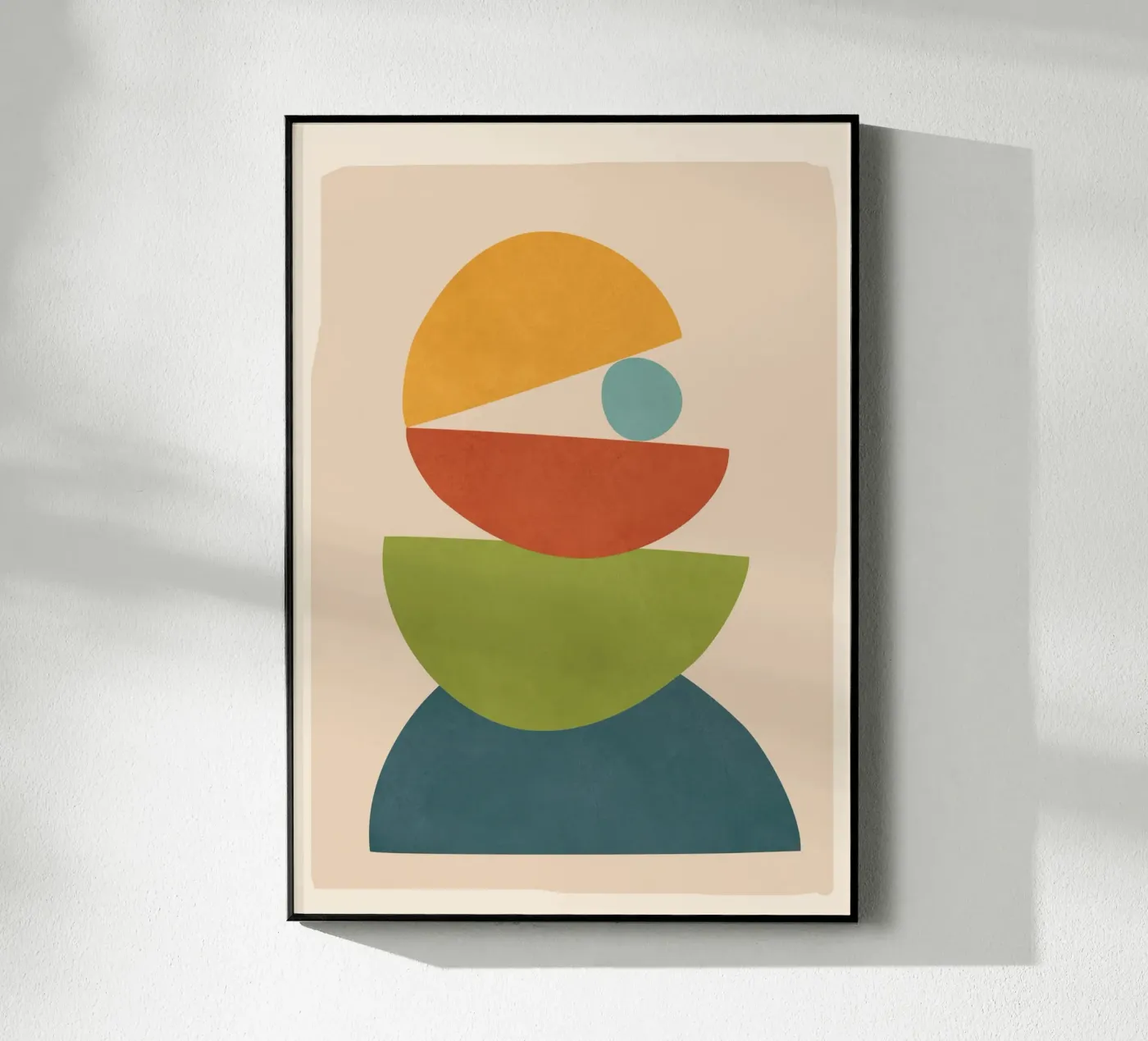 Minimal Balance – Abstract Forms I plexiglass da Nadjaa