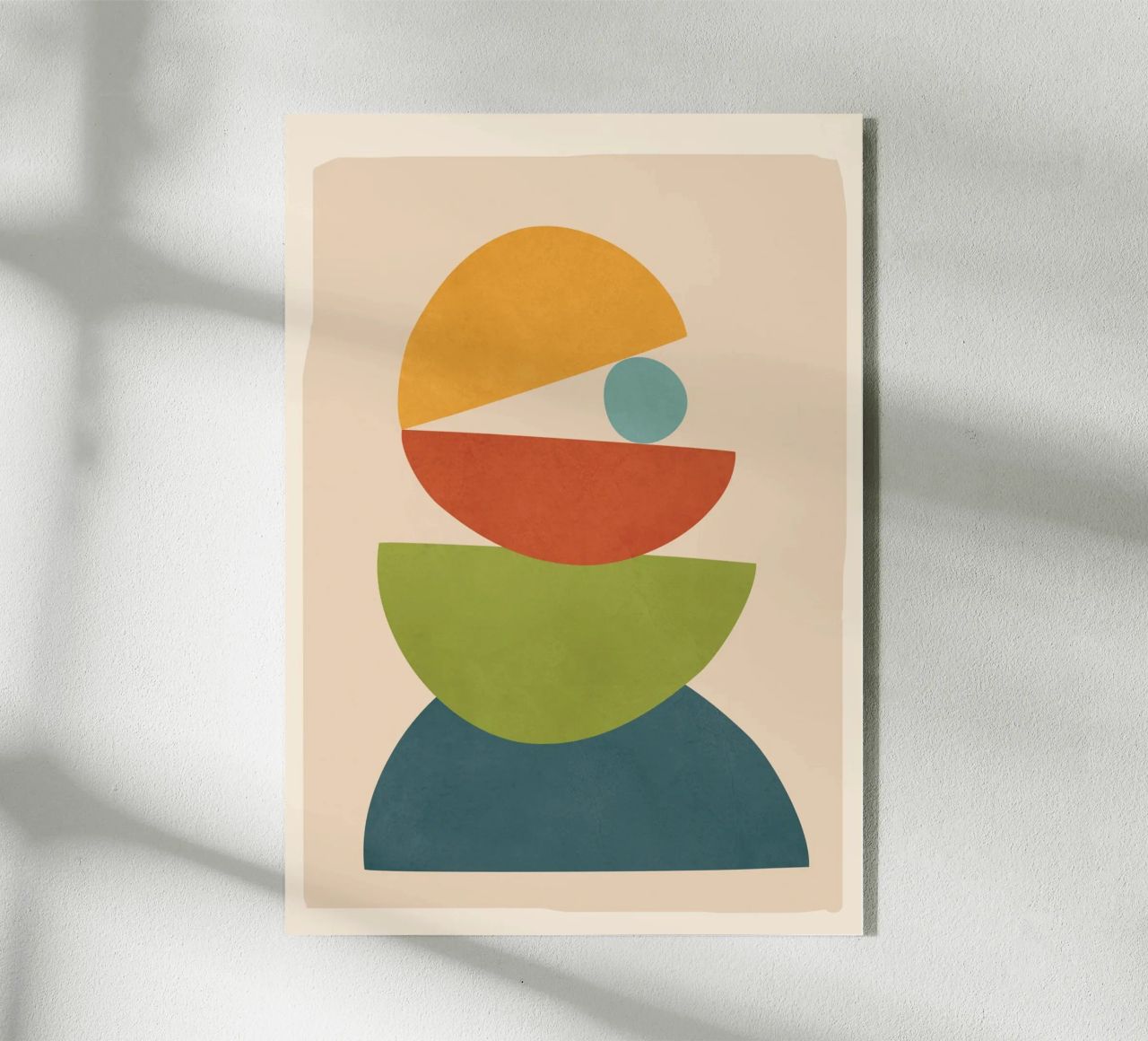 Minimal Balance – Abstract Forms I metacrilato de Nadjaa