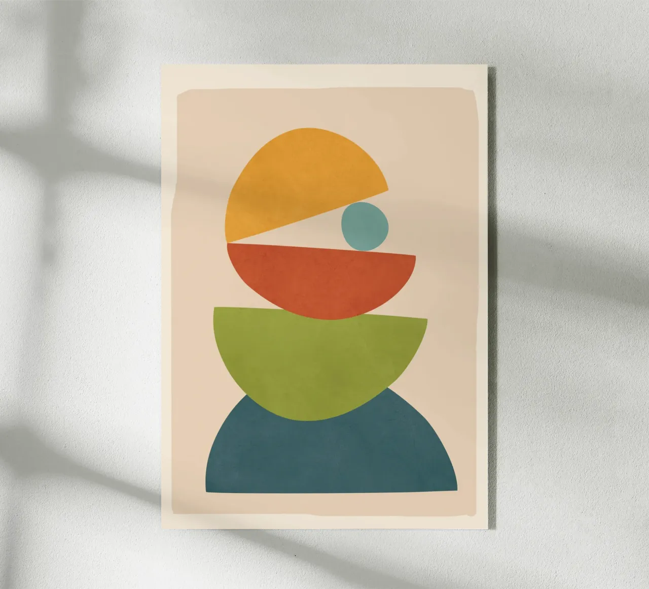 Minimal Balance – Abstract Forms I metacrilato de Nadjaa