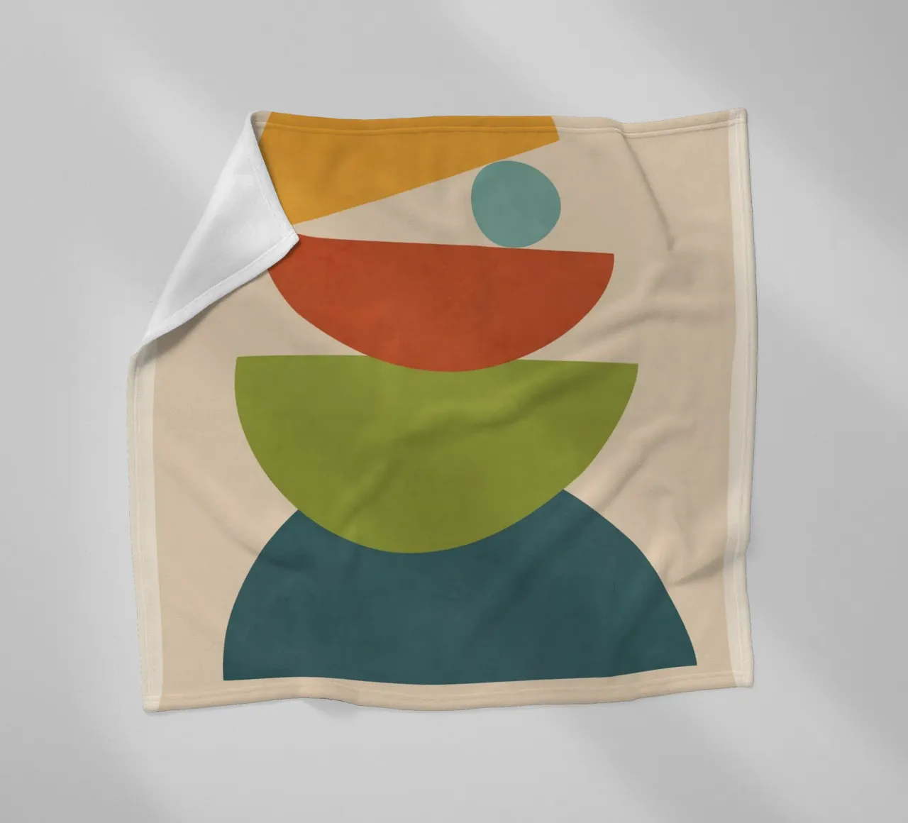 Minimal Balance – Abstract Forms I coperta in pile da Nadjaa