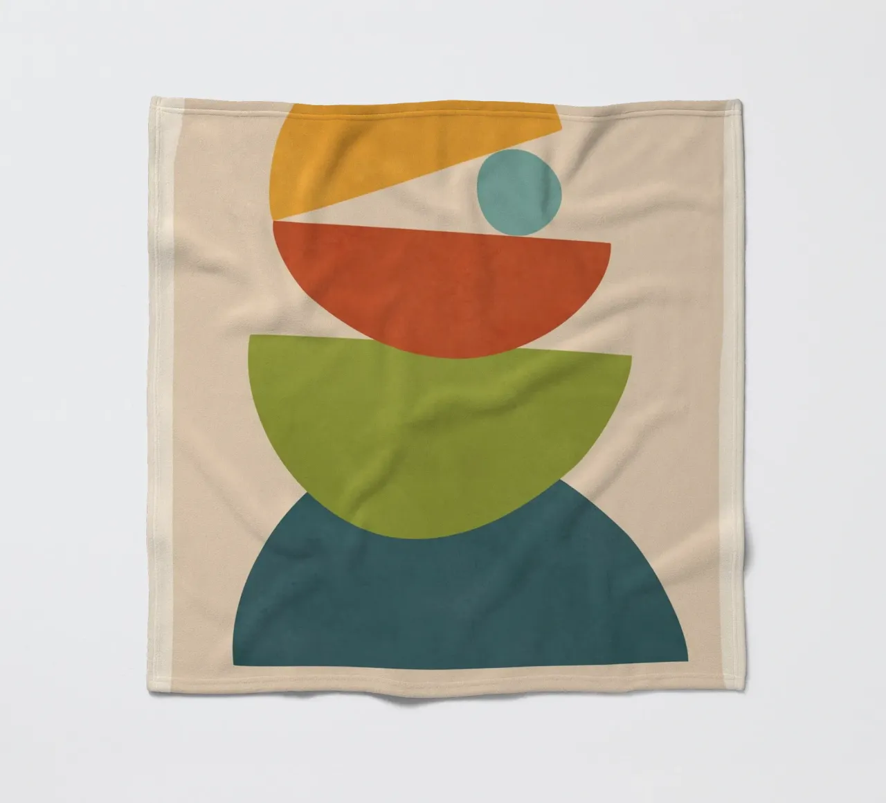 Minimal Balance – Abstract Forms I coperta in pile da Nadjaa