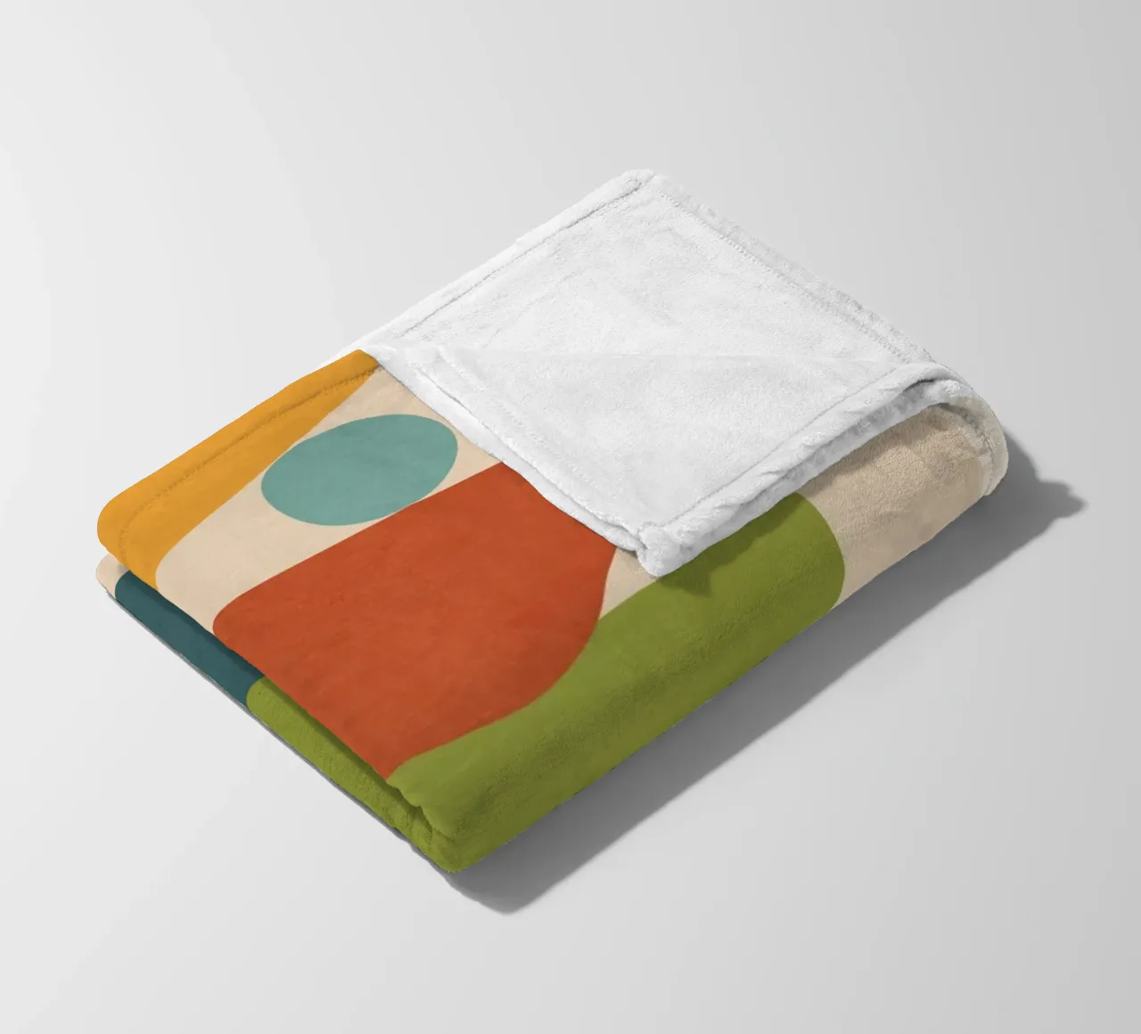 Minimal Balance – Abstract Forms I coperta in pile da Nadjaa