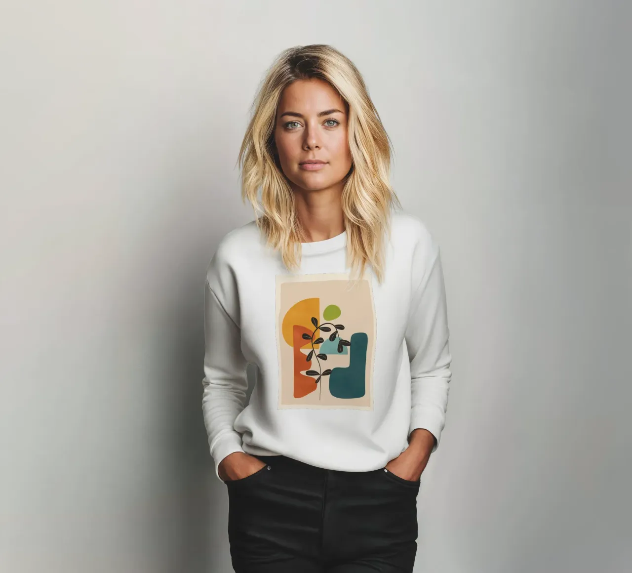 Minimal Balance – Abstract Forms II sweat de Nadjaa