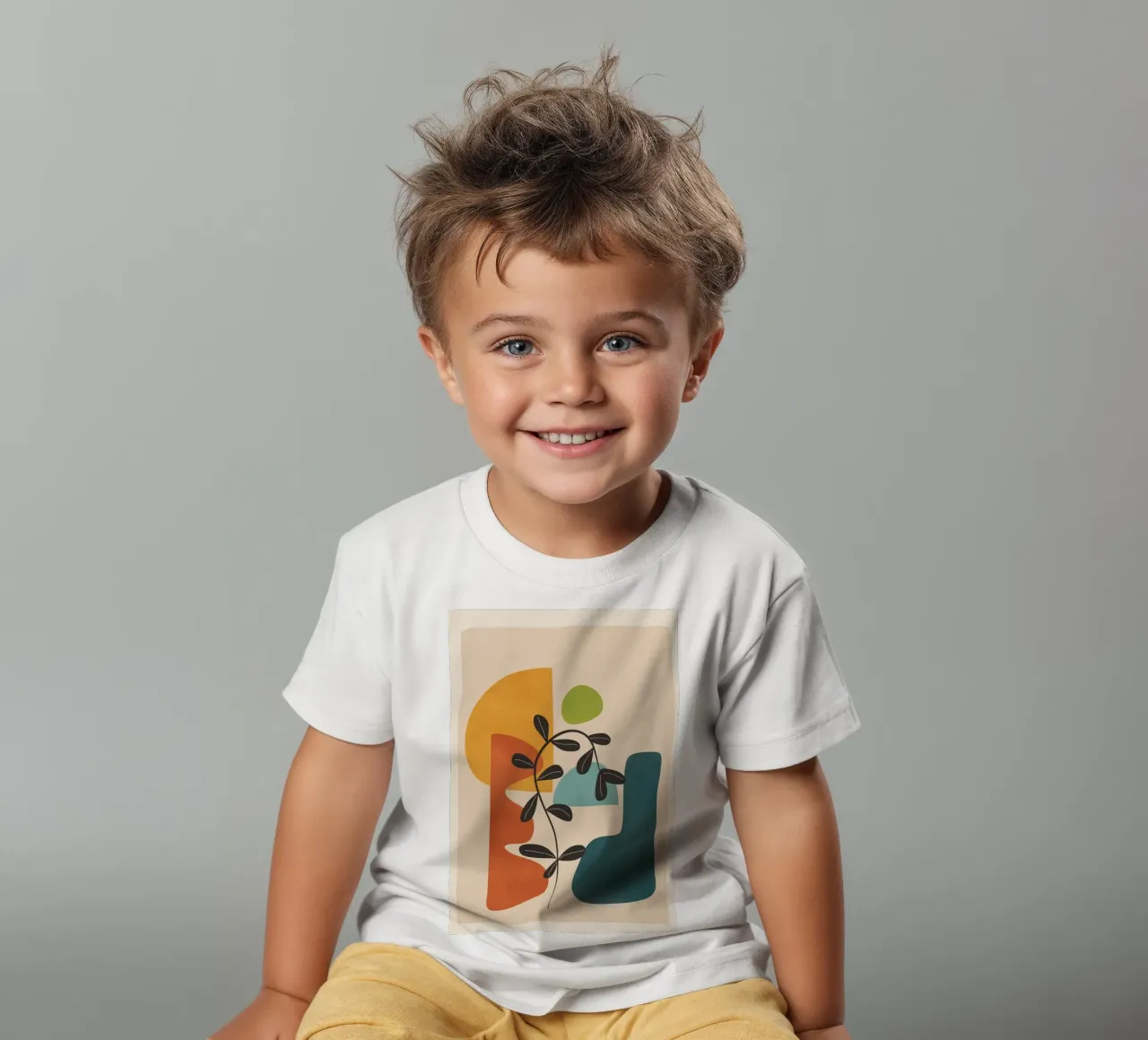 Minimal Balance – Abstract Forms II t-shirt bambini da Nadjaa