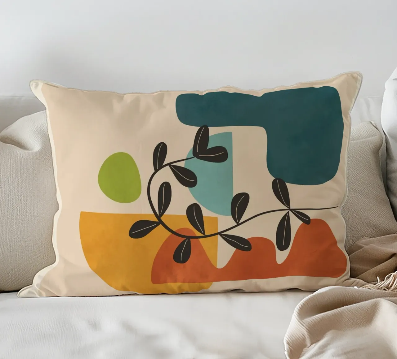 Minimal Balance – Abstract Forms II kussen van Nadjaa