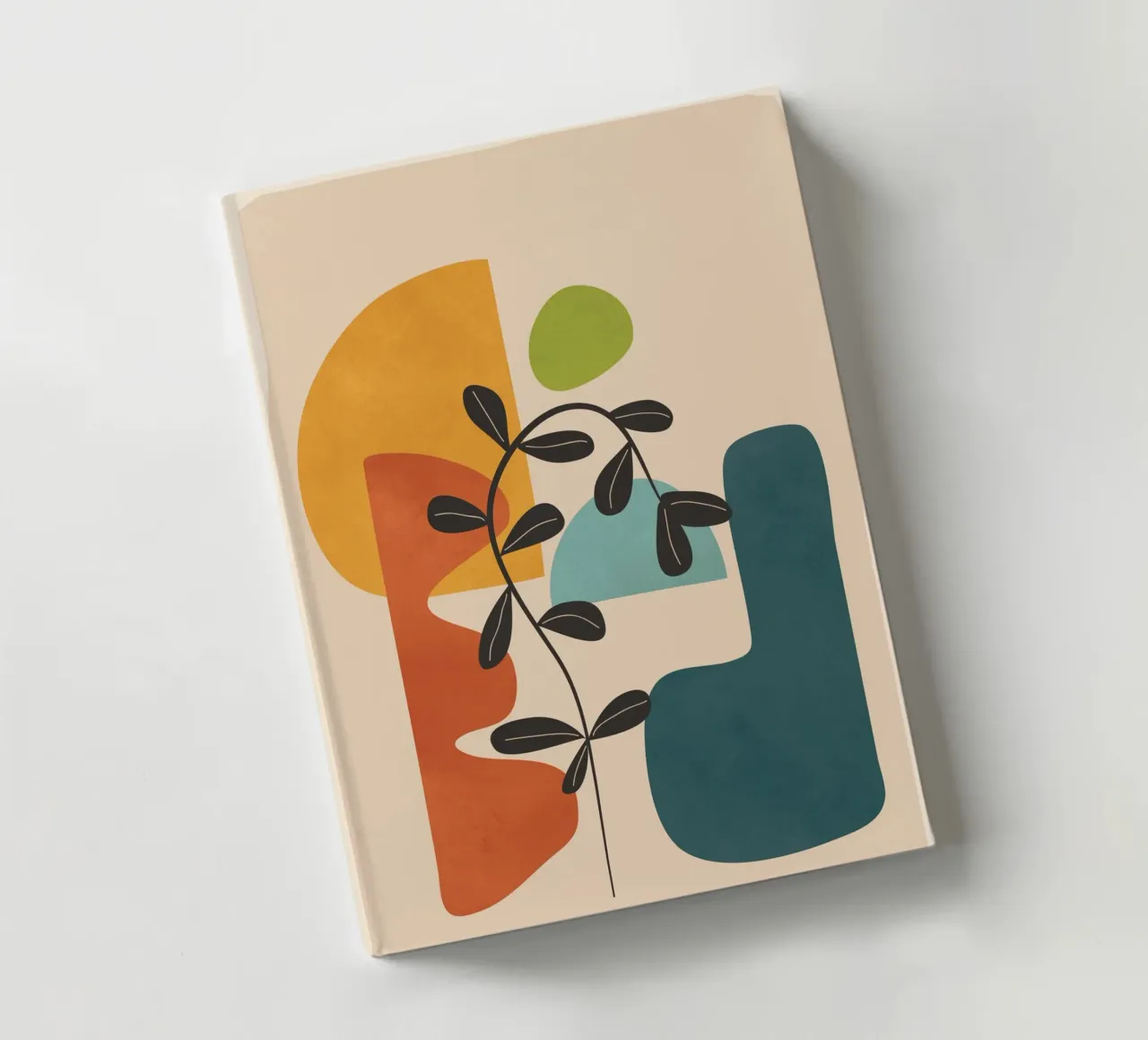 Minimal Balance – Abstract Forms II carnet de notes de Nadjaa
