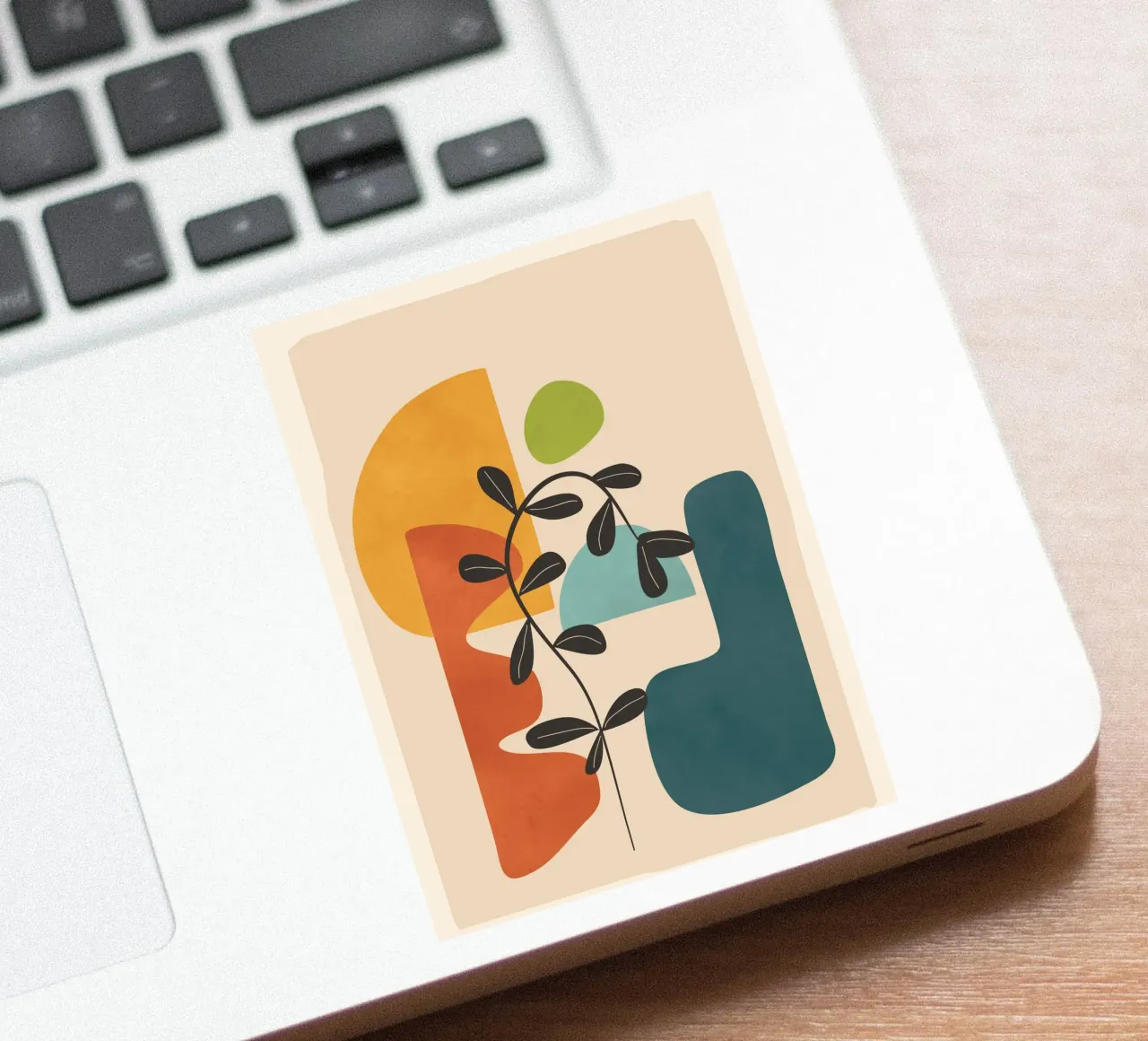 Minimal Balance – Abstract Forms II adesivo da Nadjaa