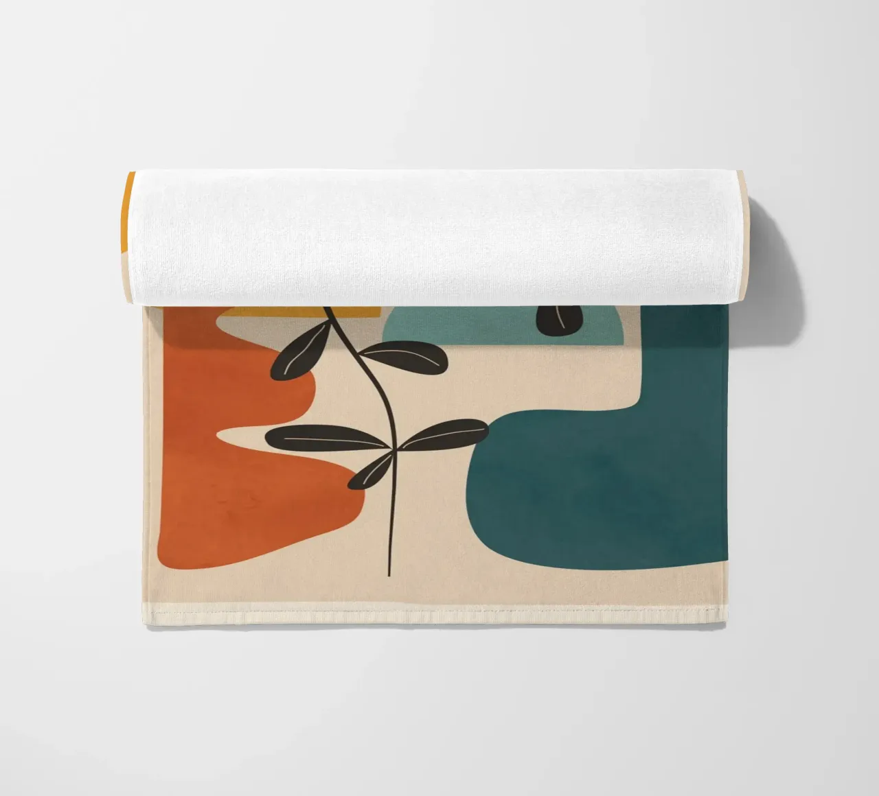 Minimal Balance – Abstract Forms II serviette de plage de Nadjaa