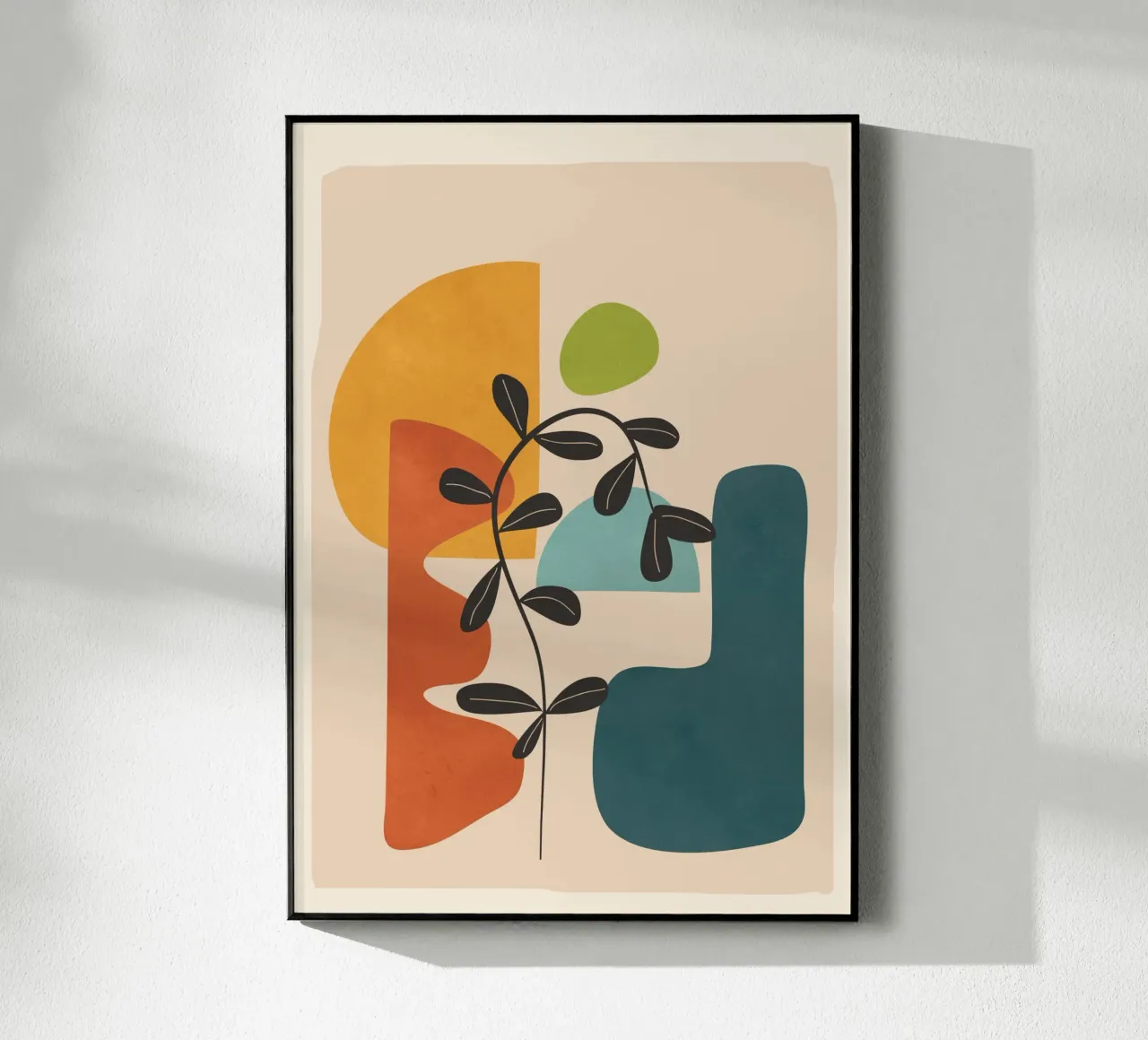 Minimal Balance – Abstract Forms II plexiglas de Nadjaa